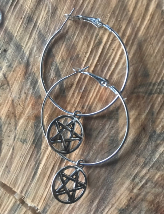 Earrings- Pentacle