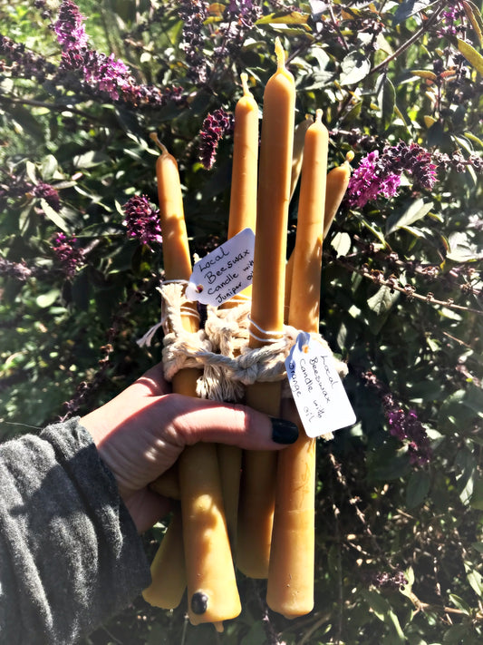 Beeswax Dinner/Spell Candles