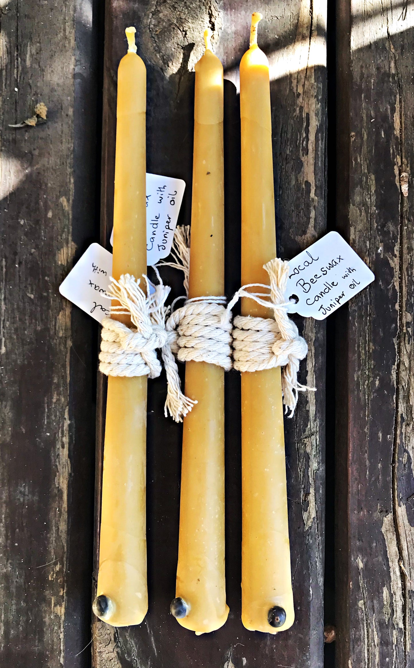 Beeswax Dinner/Spell Candles