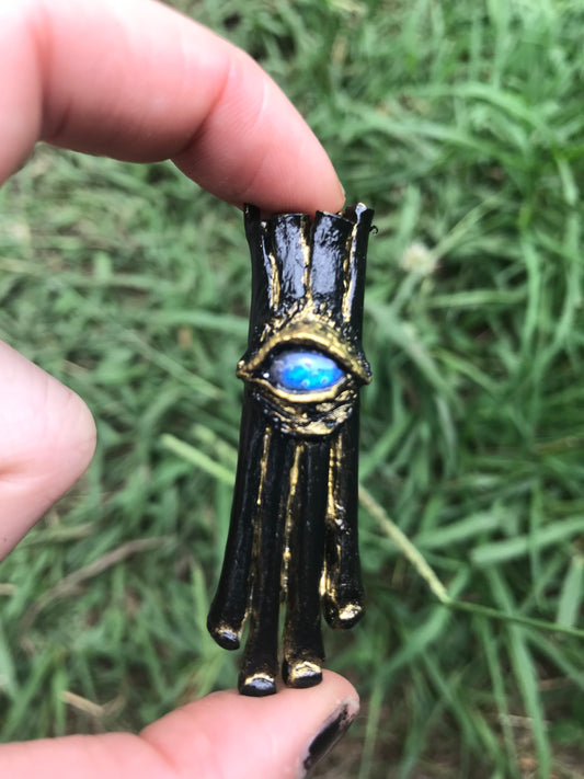 Necklace, Labradorite Eye